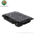 Restaurant food grade safety 5 compartment food container